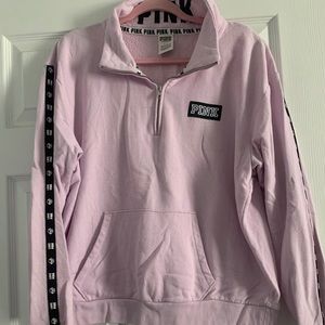 PINK half zip